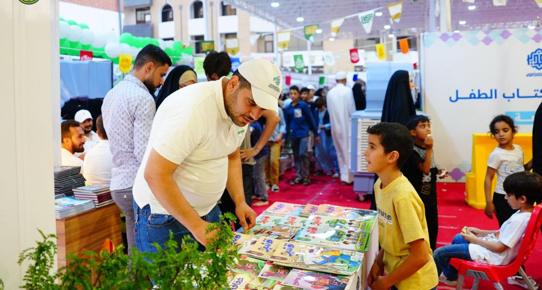 بحضور أمينها العامّ .. العتبة العلويّة المقدّسة تُطلق الدورة الرابعة من "معرض كتاب الطفل" احتفاءً بالغدير الأغرّ