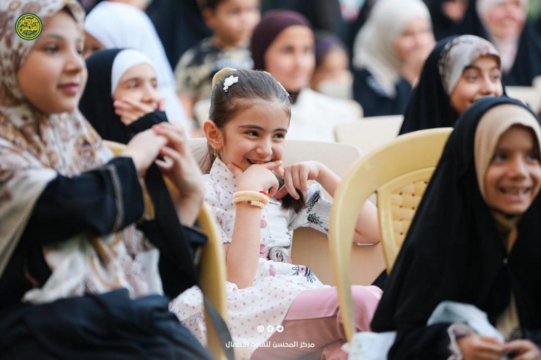 وسط حضورٍ بهيّ من الأطفال وذويهم، أَقام مركزُ المُحسن حفلاً بهيجاً، احتفاءً بزواجِ النورَين، | 