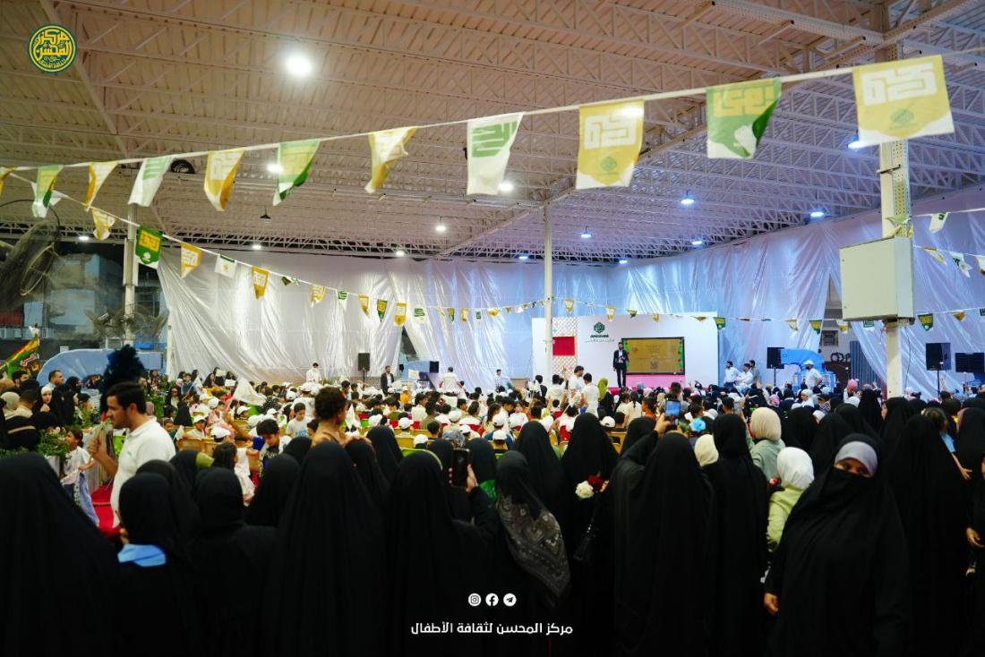 استمرار الفَعّاليات الَأخلاقية على مِنصّة المُحسنِ الكائنة في صحن أمّ البَنين (عَليها السلام) مُقابل باب الفرج | 